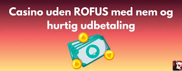 Find det bedste online casino uden om ROFUS