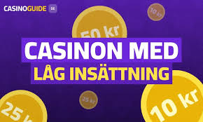 Casino med Låg Insättning En Guide till Bästa Alternativen